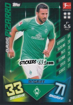 Sticker Claudio Pizarro