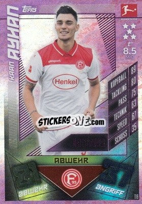Sticker Kaan Ayhan - German Fussball Bundesliga 2019-2020. Match Attax n. 116 - Topps