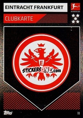 Sticker Clubkarte - German Fussball Bundesliga 2019-2020. Match Attax - Topps