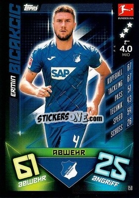 Figurina Ermin Bicakcic - German Fussball Bundesliga 2019-2020. Match Attax - Topps