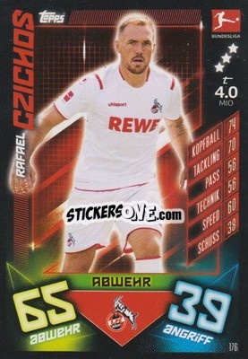 Sticker Rafael Czichos - German Fussball Bundesliga 2019-2020. Match Attax n. 176 - Topps