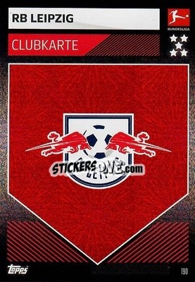 Sticker Clubkarte - German Fussball Bundesliga 2019-2020. Match Attax n. 190 - Topps