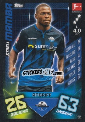 Cromo Streli Mamba - German Fussball Bundesliga 2019-2020. Match Attax - Topps