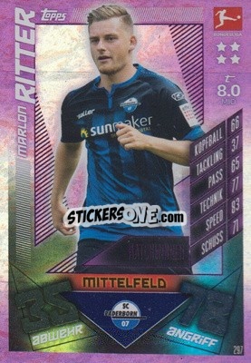 Figurina Marlon Ritter - German Fussball Bundesliga 2019-2020. Match Attax - Topps