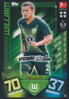 Sticker William - German Fussball Bundesliga 2019-2020. Match Attax - Topps