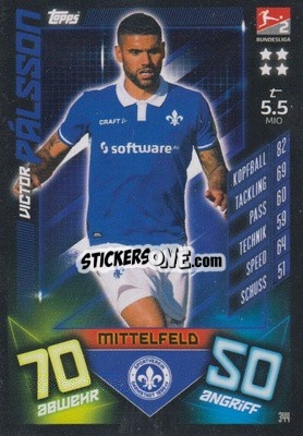 Cromo Victor Plasson - German Fussball Bundesliga 2019-2020. Match Attax - Topps