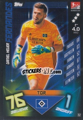 Figurina Daniel Heuer Fernandes - German Fussball Bundesliga 2019-2020. Match Attax - Topps