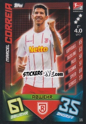 Sticker Marcel Correia - German Fussball Bundesliga 2019-2020. Match Attax - Topps