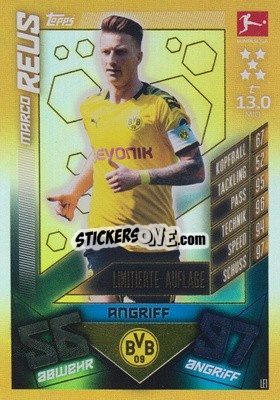 Sticker Marco Reus - German Fussball Bundesliga 2019-2020. Match Attax n. LE1 - Topps