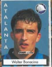 Sticker Walter Bonacina - Calcio Flash 1996 n. 9 - Euroflash