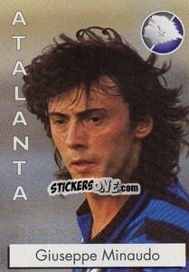 Sticker Giuseppe Minaudo - Calcioflash 1996 n. 11 - Euroflash