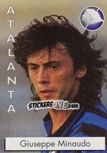 Sticker Giuseppe Minaudo - Calcioflash 1996 - Euroflash