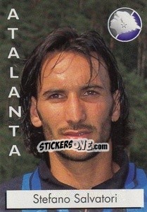 Sticker Stefano Salvatori - Calcioflash 1996 n. 12 - Euroflash