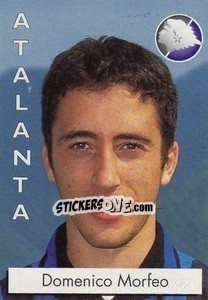 Sticker Domenico Morfeo - Calcioflash 1996 n. 14 - Euroflash