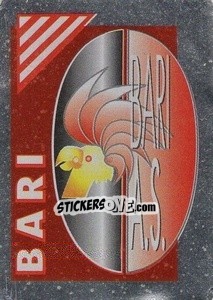 Sticker Scudetto Bari - Calcioflash 1996 - Euroflash