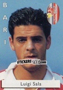 Sticker Luigi Sala - Calcioflash 1996 n. 24 - Euroflash