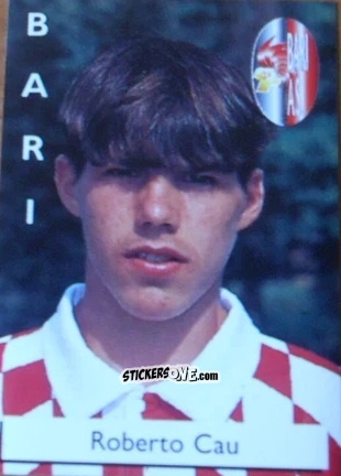 Sticker Roberto Cau - Calcioflash 1996 n. 27 - Euroflash