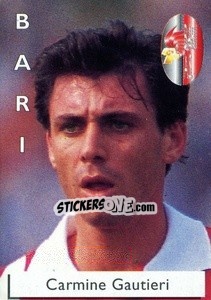 Sticker Carmine Gautieri - Calcioflash 1996 n. 28 - Euroflash