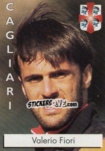 Sticker Valerio Fiori - Calcioflash 1996 n. 36 - Euroflash