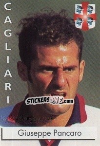 Figurina Giuseppe Pancaro - Calcioflash 1996 - Euroflash