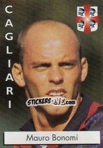 Sticker Mauro Bonomi - Calcioflash 1996 n. 40 - Euroflash