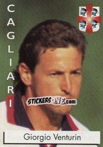 Sticker Giorgio Venturin - Calcioflash 1996 - Euroflash