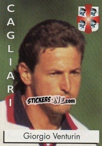 Sticker Giorgio Venturin - Calcioflash 1996 n. 47 - Euroflash