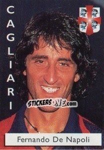 Sticker Fernando De Napoli - Calcioflash 1996 n. 49 - Euroflash
