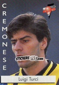 Sticker Luigi Turci - Calcioflash 1996 n. 54 - Euroflash