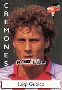 Sticker Luigi Gualco - Calcioflash 1996 n. 56 - Euroflash