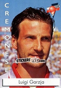 Sticker Luigi Garzja - Calcioflash 1996 - Euroflash