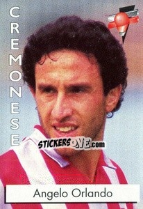 Sticker Angelo Orlando - Calcioflash 1996 n. 60 - Euroflash