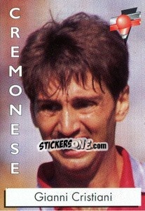 Sticker Gianni Cristiani - Calcioflash 1996 n. 68 - Euroflash