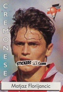 Sticker Matjaz Florijancic - Calcioflash 1996 - Euroflash