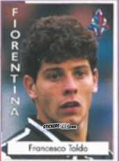 Figurina Francesco Toldo - Calcio Flash 1996 n. 72 - Euroflash
