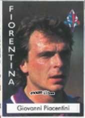 Cromo Giovanni Piacentini - Calcio Flash 1996 n. 81 - Euroflash