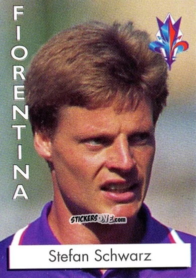 Sticker Stefan Schwarz - Calcioflash 1996 n. 86 - Euroflash