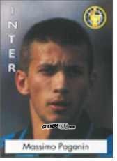 Cromo Massimo Paganin - Calcio Flash 1996 n. 94 - Euroflash