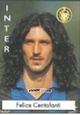 Sticker Felice Centofanti - Calcio Flash 1996 n. 95 - Euroflash