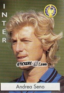 Cromo Andrea Seno - Calcioflash 1996 n. 101 - Euroflash