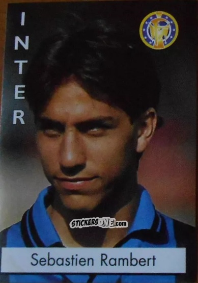 Cromo Sebastien Rambert - Calcioflash 1996 n. 106 - Euroflash