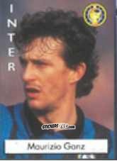 Sticker Maurizio Ganz - Calcio Flash 1996 n. 107 - Euroflash