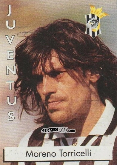 Sticker Moreno Torricelli - Calcioflash 1996 n. 112 - Euroflash