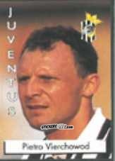 Cromo Pietro Vierchowod - Calcio Flash 1996 n. 114 - Euroflash