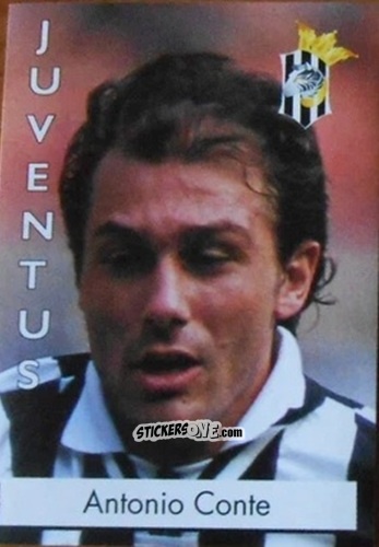 Sticker Antonio Conte - Calcioflash 1996 n. 119 - Euroflash