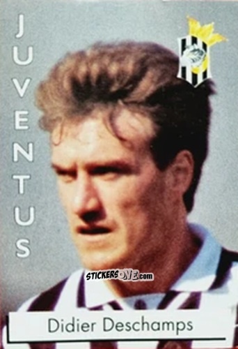 Sticker Didier Deschamps - Calcioflash 1996 n. 121 - Euroflash