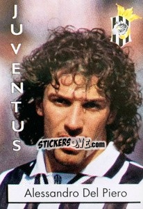 Cromo Alessandro Del Piero - Calcioflash 1996 - Euroflash