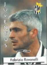 Figurina Fabrizio Ravanelli - Calcio Flash 1996 n. 125 - Euroflash