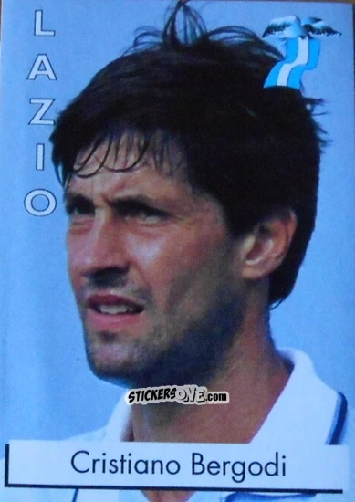 Sticker Cristiano Bergodi - Calcioflash 1996 n. 133 - Euroflash