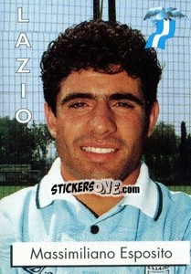 Sticker Massimiliano Esposito - Calcioflash 1996 n. 134 - Euroflash